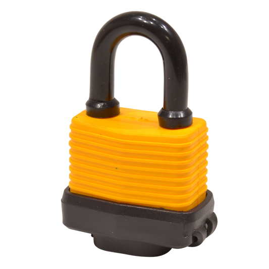 ASEC 40mm Weather Resistant Padlock 40mm - Yellow