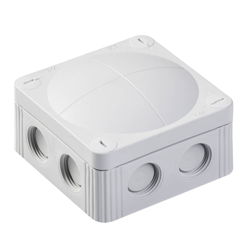 ASEC Junction Box Combi 308/5 IP66/67 32AMP White