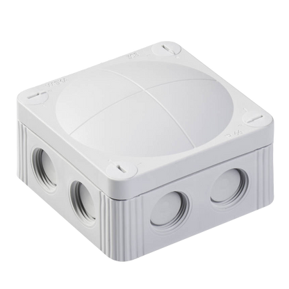 ASEC Junction Box Combi 308/5 IP66/67 32AMP White