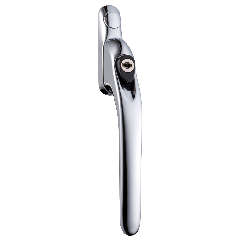 ASEC Espag Inline Handle With Spindle 40mm Spindle - Chrome Plated