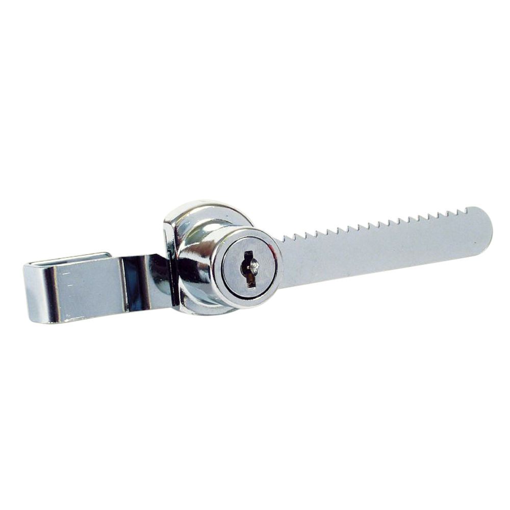 ASEC Ratchet Showcase Lock 17mm Keyed to Differ - Chrome Plated