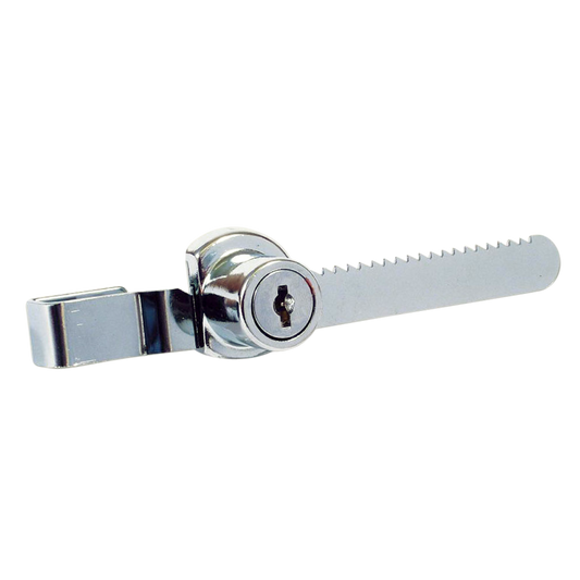 ASEC Ratchet Showcase Lock 17mm Keyed to Differ - Chrome Plated