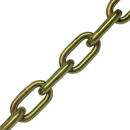 ASEC Through Hardened Chain 6mm x 1.5m - Gold