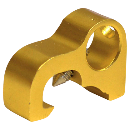 ASEC Aluminium MCB Lockout Toggle Aluminium - Yellow