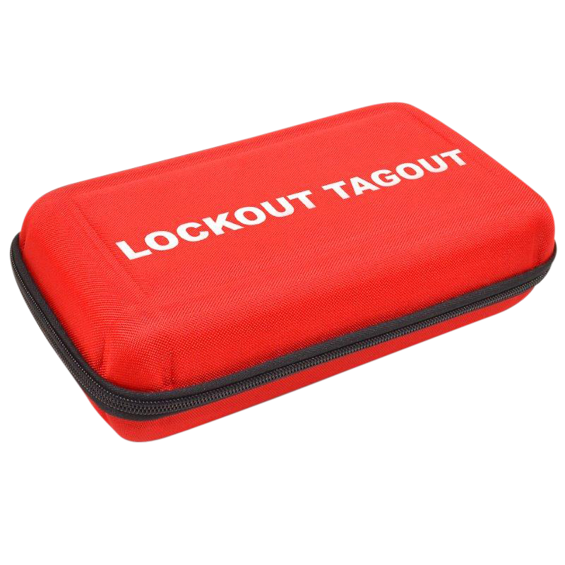 ASEC Lockout Shell Case / Pouch Red - Red & White