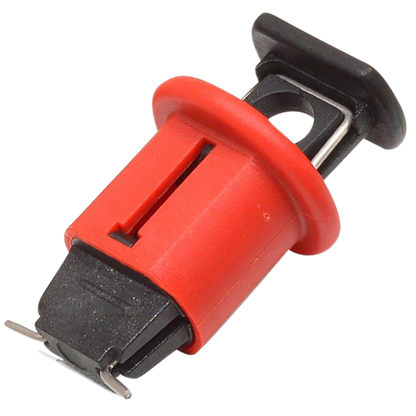 ASEC Miniature Circuit Breaker Lock Out Pin Out - Red