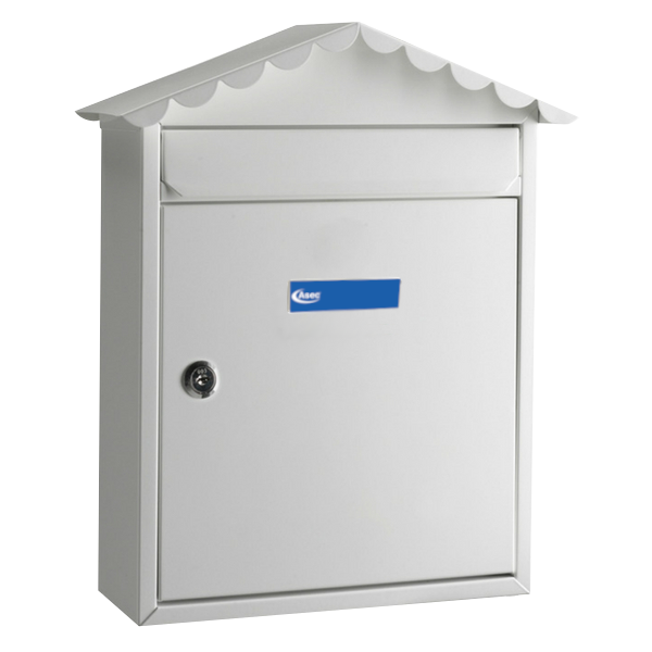 ASEC Traditional Post Box White