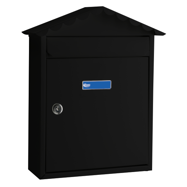 ASEC Traditional Post Box Black