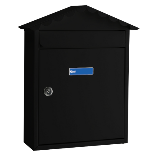 ASEC Traditional Post Box Black