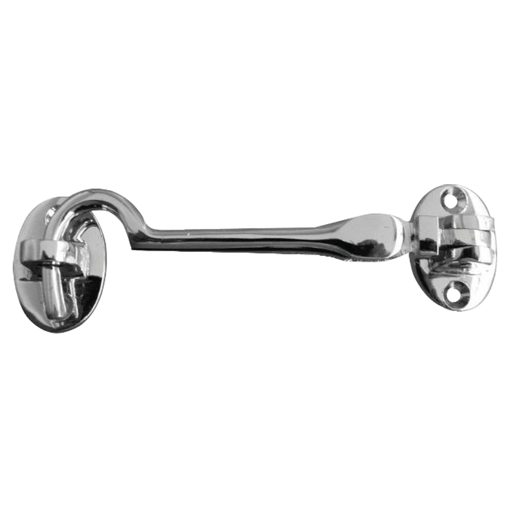 ASEC Cabin Hook Silent Pattern 100mm - Polished Chrome