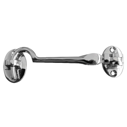 ASEC Cabin Hook Silent Pattern 100mm - Polished Chrome