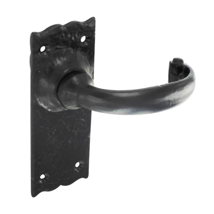 ASEC Antique Style Latch Handle 125mm - Black