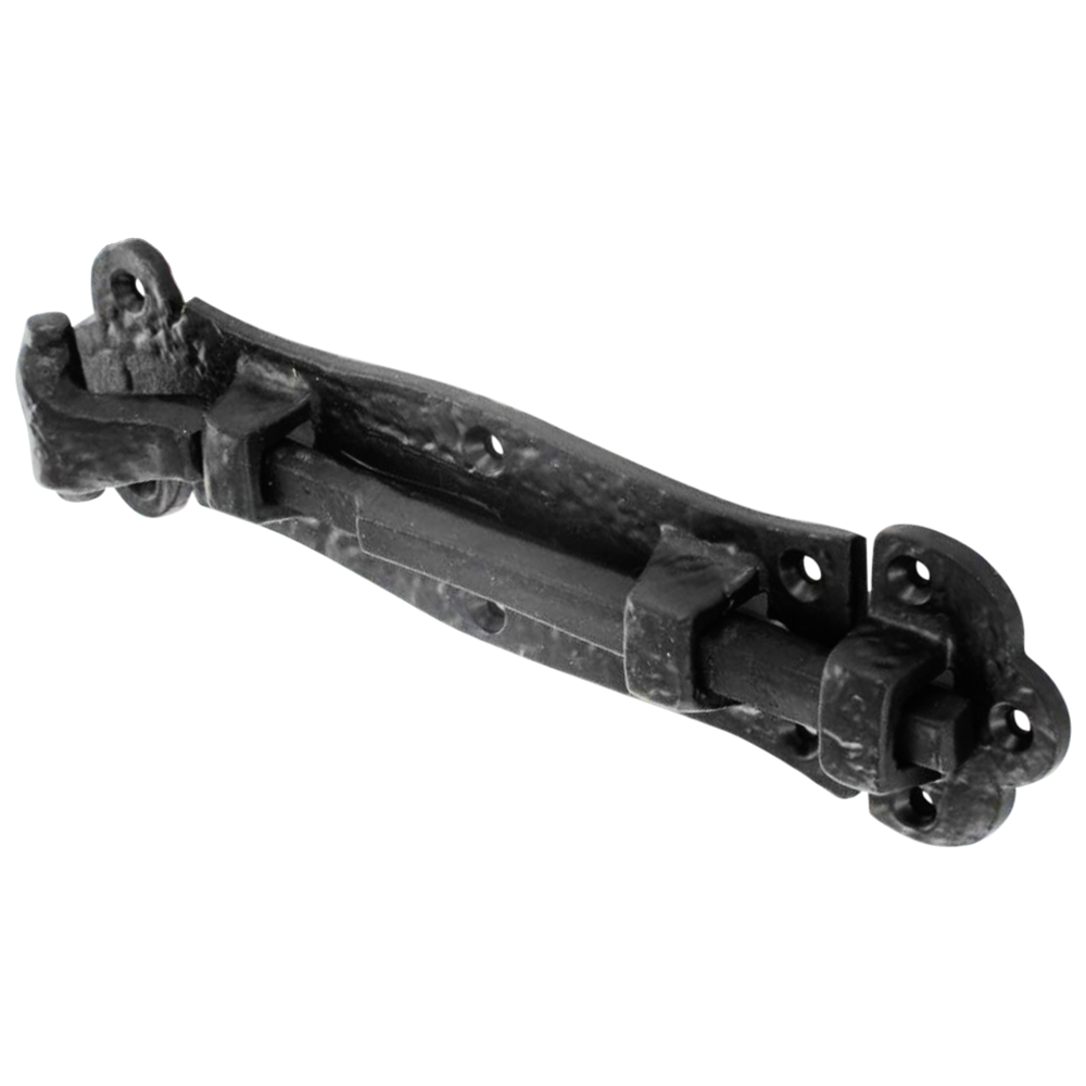 ASEC Antique Style Door Bolt 200mm - Black