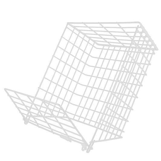 ASEC 62M Medium Letter Cage 356mmH x 254mmW x 152mmD - White