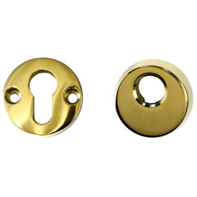 ASEC High Security Escutcheon PVD Gold