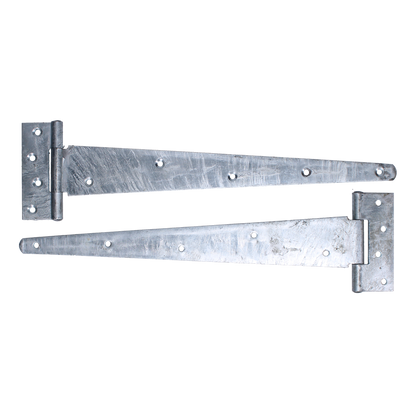 ASEC Heavy Duty Tee Hinge Galvanised 350mm Pair - Galvanised