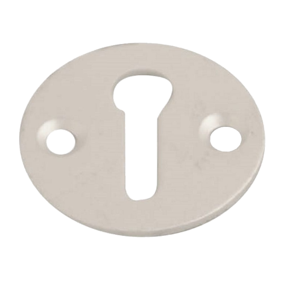 ASEC Open Escutcheon 32mm Diameter Satin Anodised Aluminium