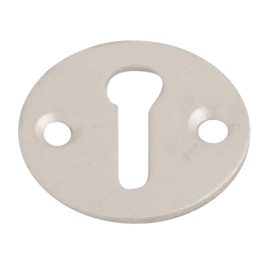 ASEC Open Escutcheon 32mm Diameter Satin Anodised Aluminium