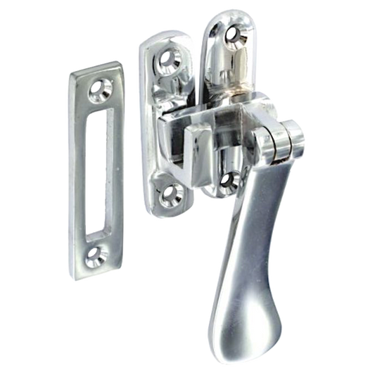 ASEC Victorian Casement Fastener Chrome Plated