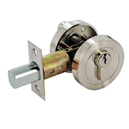 ASEC Euro Locking Deadbolt & Thumbturn Chrome Plated - Polished Chrome