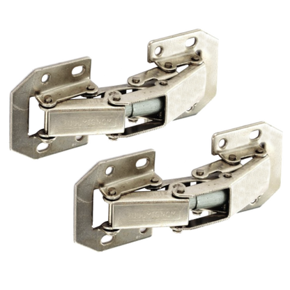 ASEC Easy On Sprung Cabinet Hinge (1 Pair) 105mm B - Zinc Plated