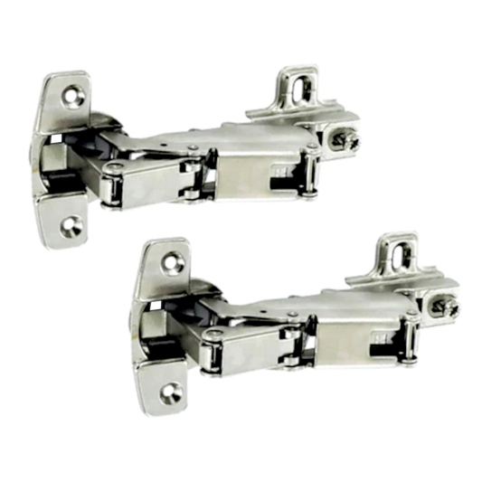 ASEC Concealed 165 Degree Sprung Cabinet Hinge (1 Pair) 35mm - Nickel Plated