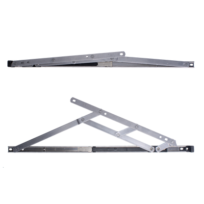 ASEC Restricted Top Hung Friction Hinge Pair 13mm 500mm - Stainless Steel