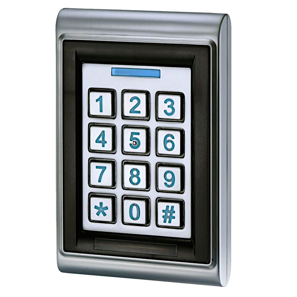 ASEC Bluetooth Proximity Keypad Silver