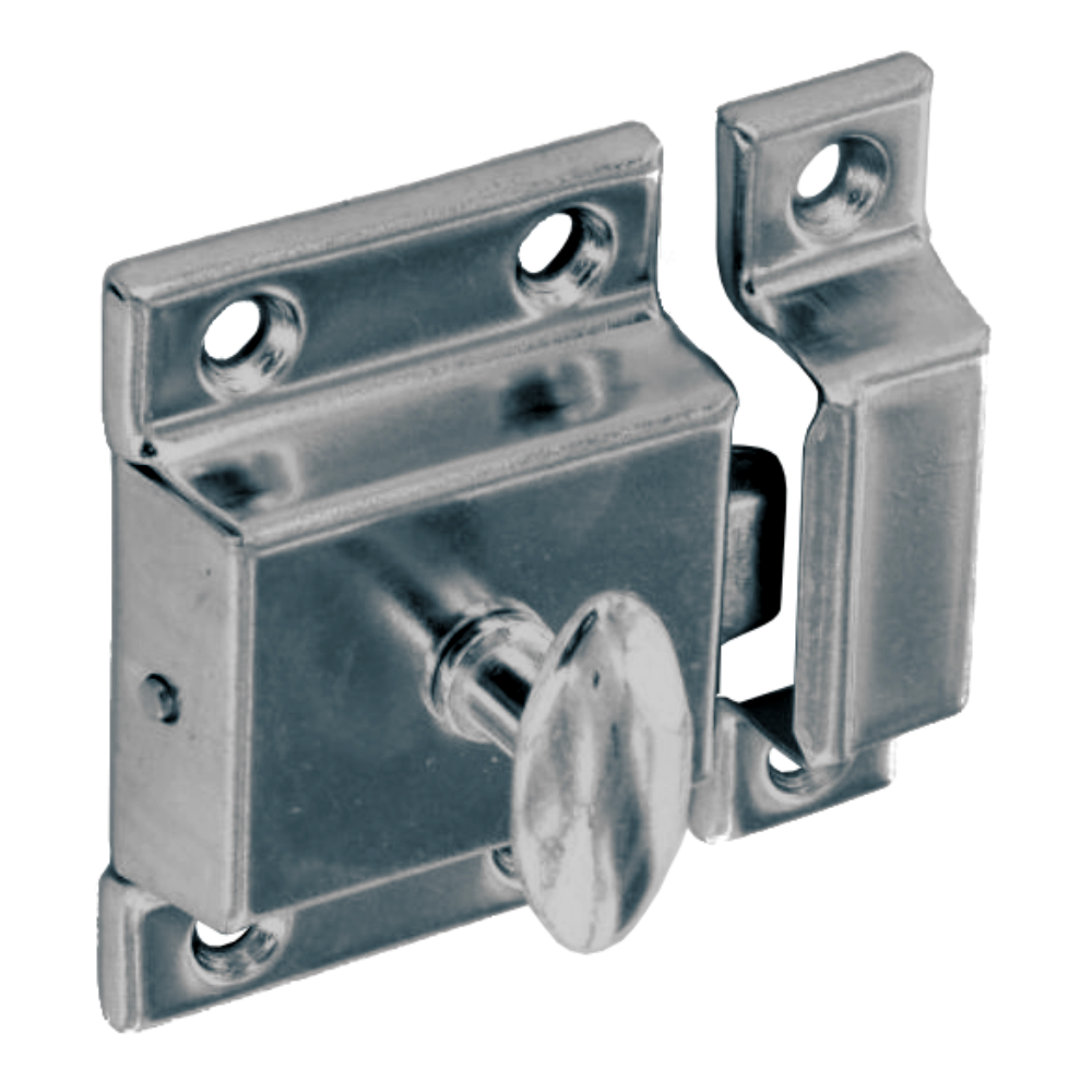 ASEC Cupboard Turn 50mm Nickel Plated