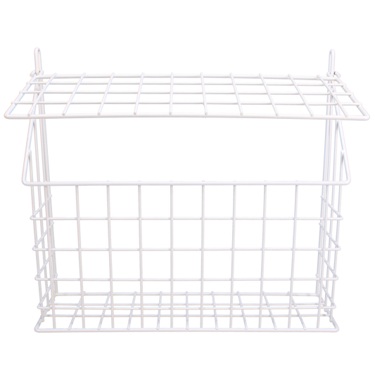 ASEC Slimline Letter Cage (315mm X 350mm X 110mm) Slim - White