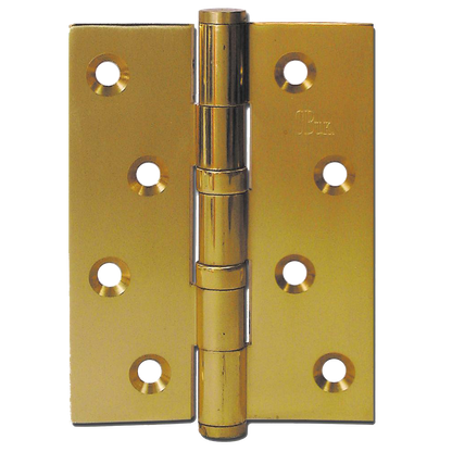 ASEC Ball Bearing Hinge Polished Brass