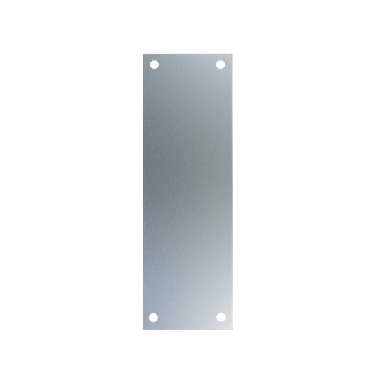 ASEC 75mm Wide Aluminium Finger Plate 225mm - Anodised Aluminium