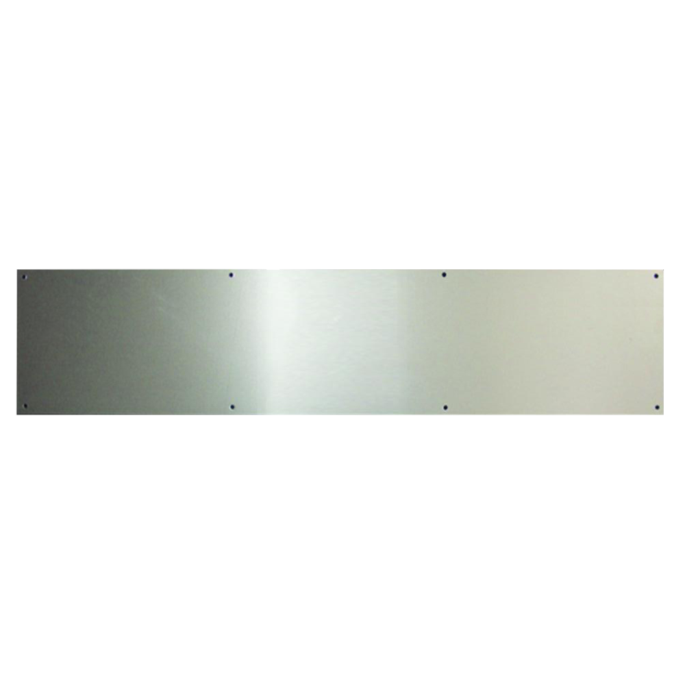 ASEC 835mm Wide Aluminium Kick Plate 400mm - Anodised Aluminium