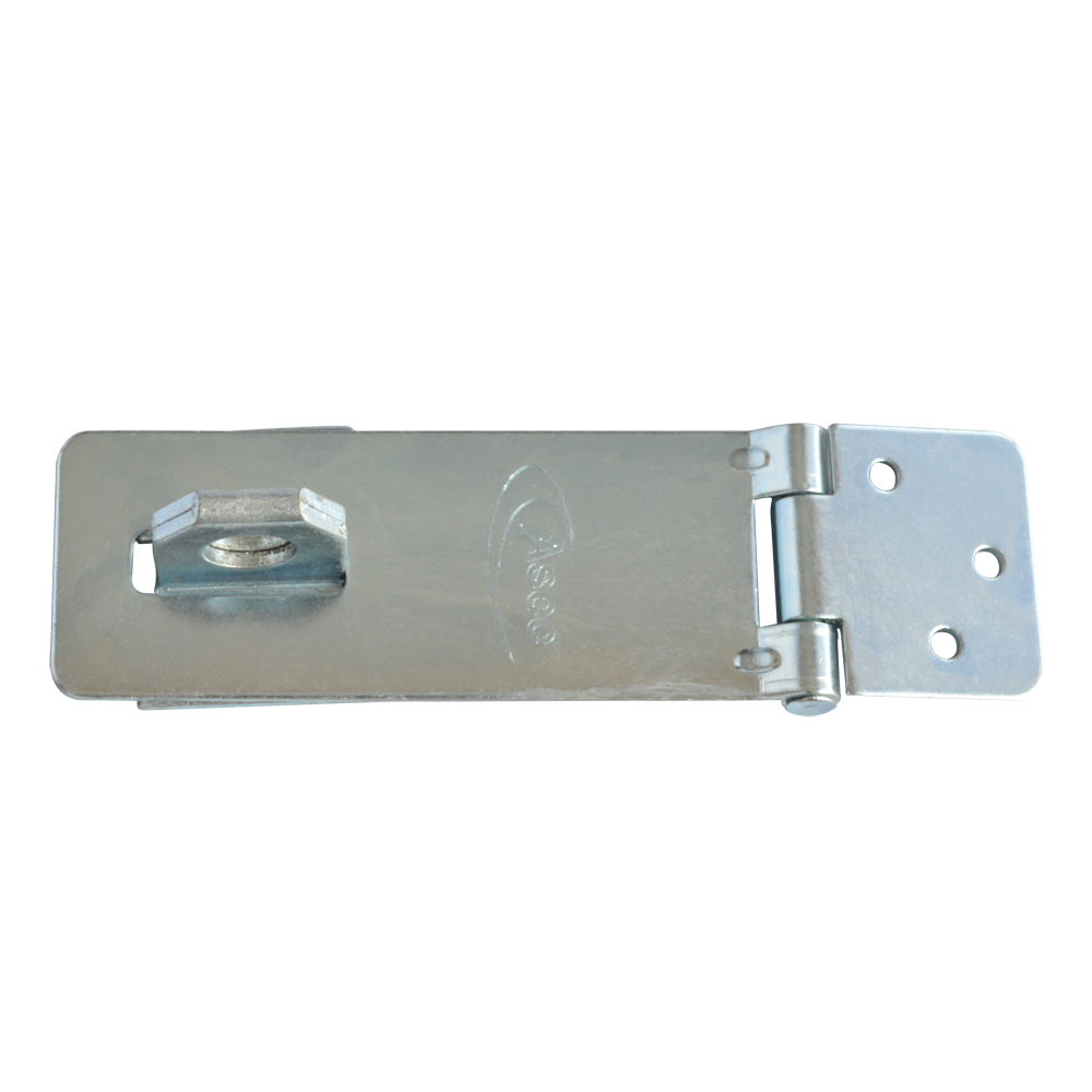 ASEC Galvanised Multi Link Concealed Fixing Hasp & Staple 115mm - Galvanised