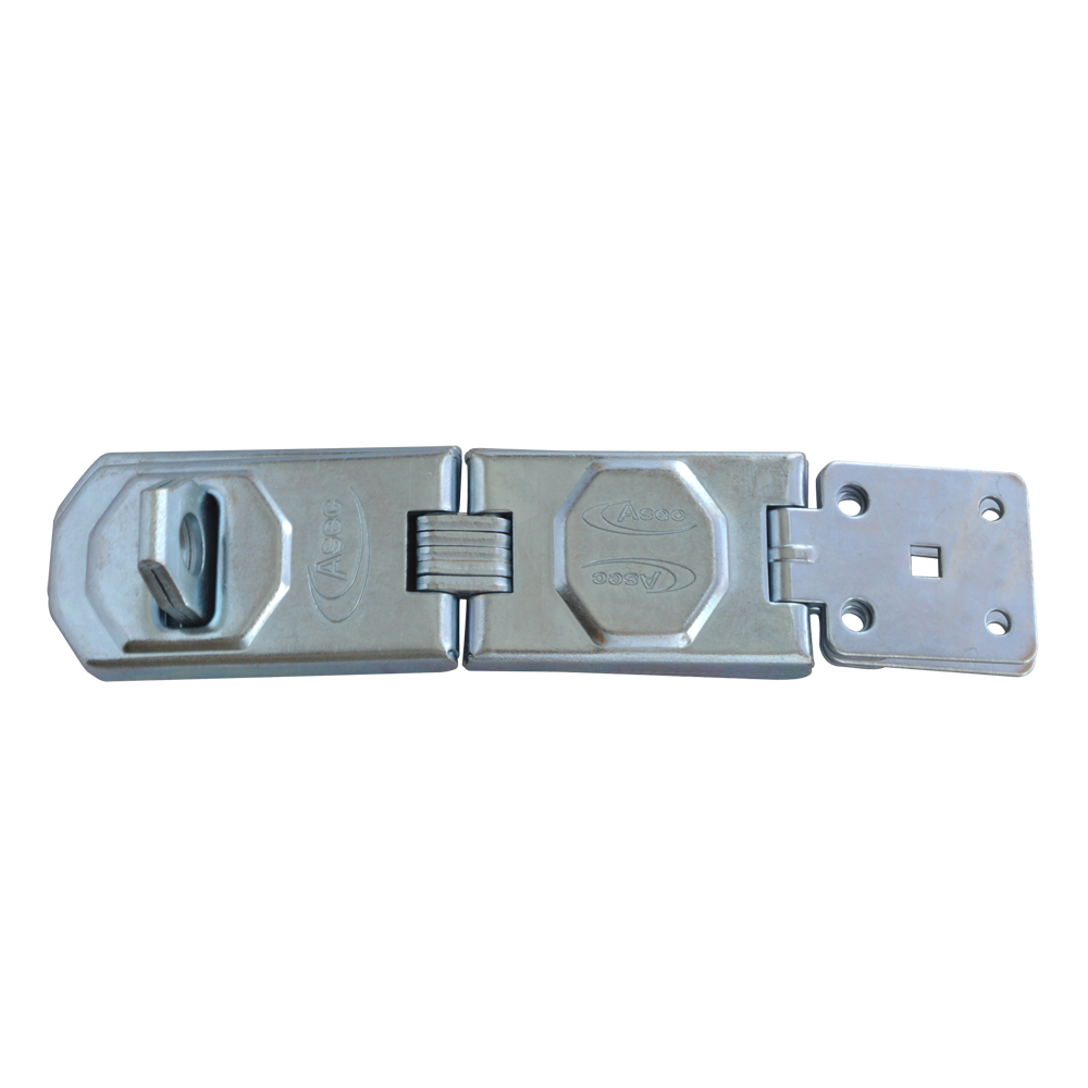 ASEC Galvanised Multi Link Concealed Fixing Hasp & Staple 155mm - Galvanised