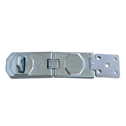 ASEC Galvanised Multi Link Concealed Fixing Hasp & Staple 155mm - Galvanised