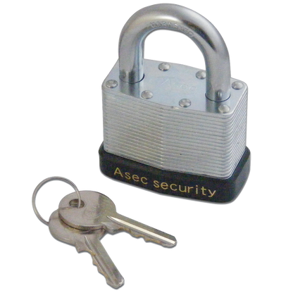 ASEC 787 & 797 Open Shackle Laminated Padlock 50mm Keyed To Differ Pro