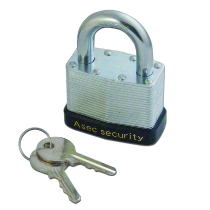 ASEC 787 & 797 Open Shackle Laminated Padlock 50mm Keyed Alike J