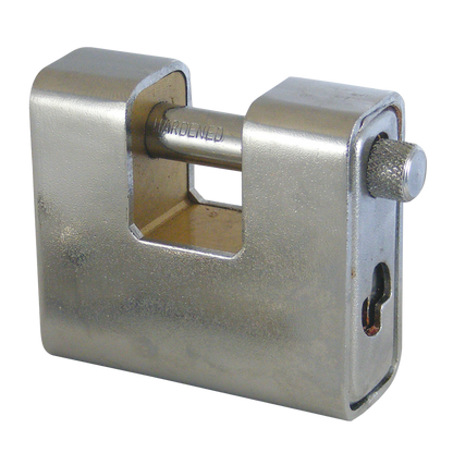 ASEC Steel Sliding Shackle Padlock 60mm Keyed To Differ