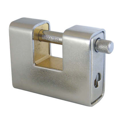 ASEC Steel Sliding Shackle Padlock 80mm Keyed To Differ