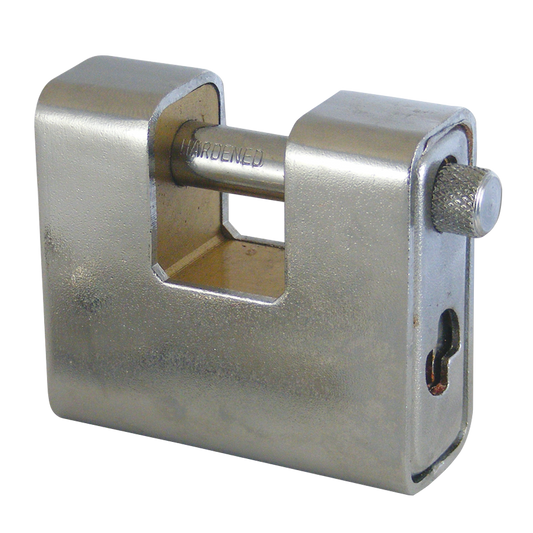 ASEC Steel Sliding Shackle Padlock 60mm Keyed To Differ Pro