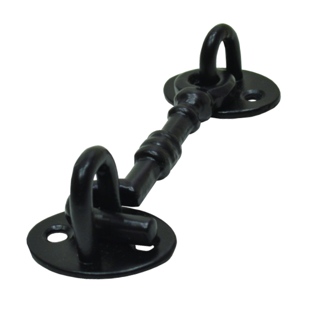 ASEC Black Budget Cabin Hook 100mm - Black