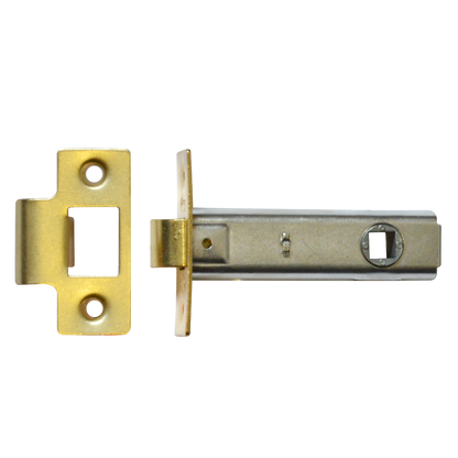 ASEC Tubular Latch 76mm - Electro Brass