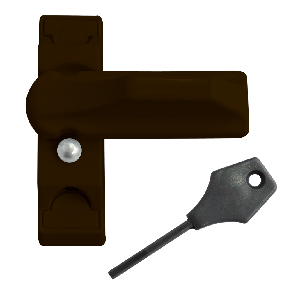 ASEC Sash Stopper Locking - Brown