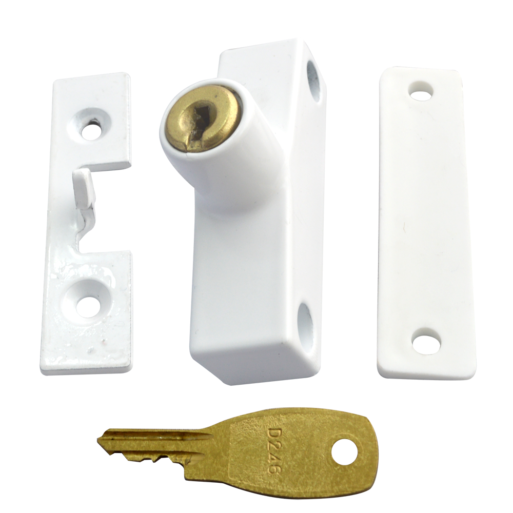 ASEC Automatic Window Snap Lock Pro Cut Key - White