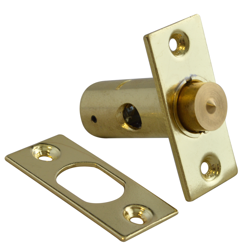 ASEC Window Security Bolt Brass - Polished Brass