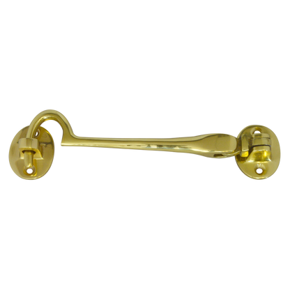 ASEC Brass Cabin Hook 102mm Pro - Polished Brass