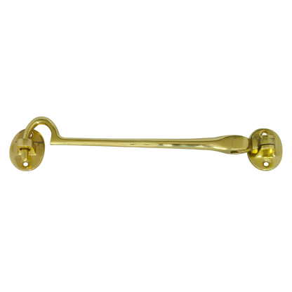 ASEC Brass Cabin Hook 200mm Pro - Polished Brass