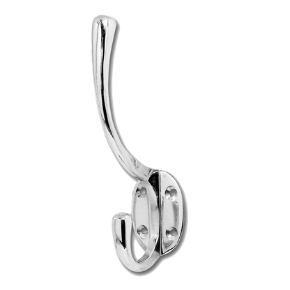 ASEC 150mm Oval Hat & Coat Hook Pro - Chrome Plated