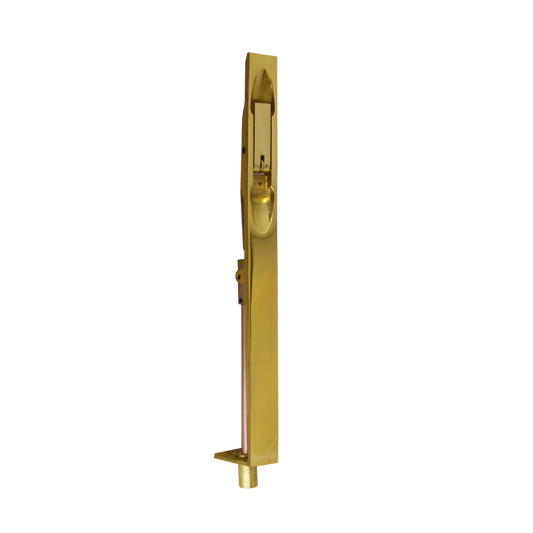 ASEC Lever Action Flush Bolt 203mm Pro - Polished Brass